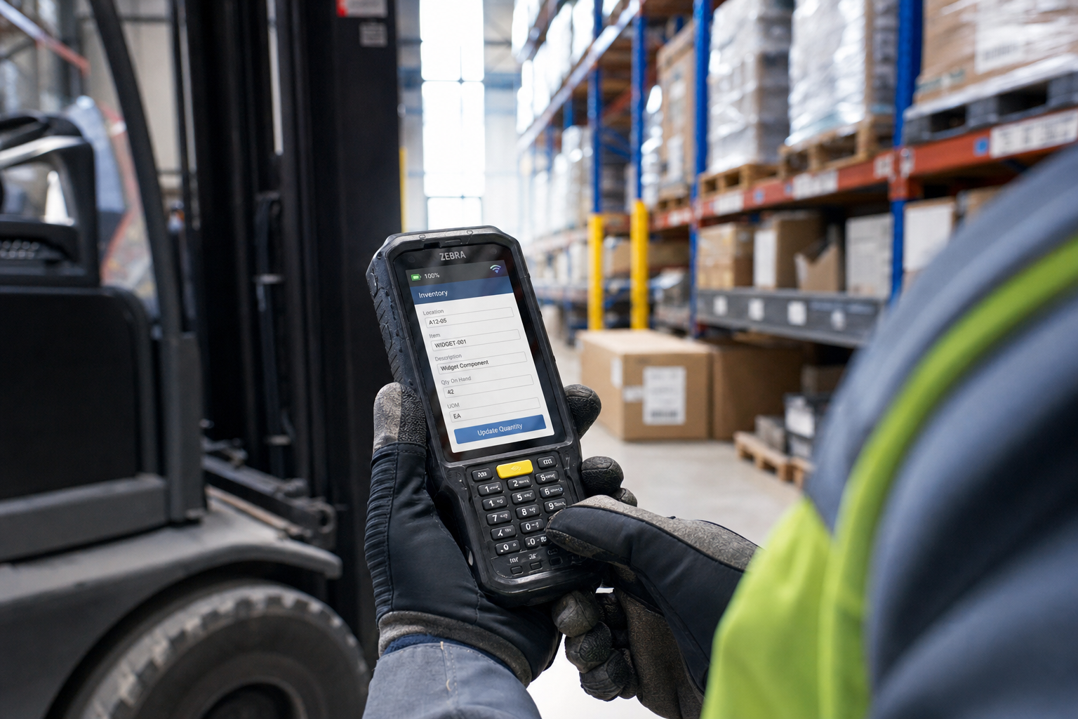 Mobiele computers voor magazijn en buitendienst
