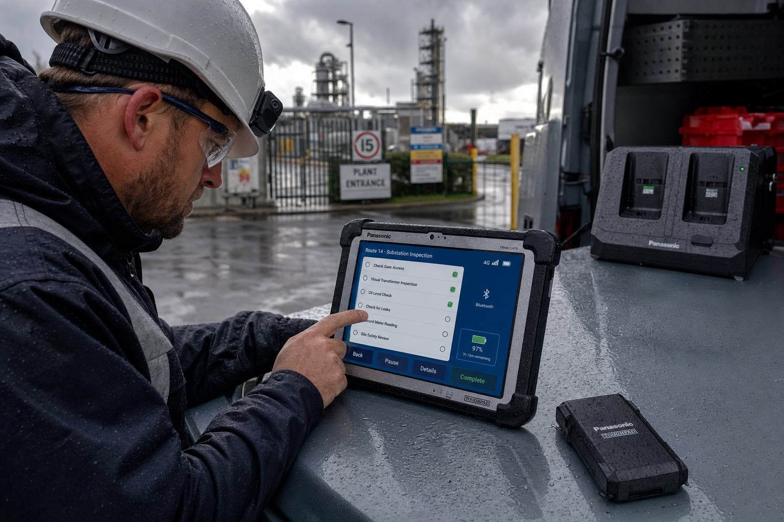 Robuuste mobiele computers specificaties