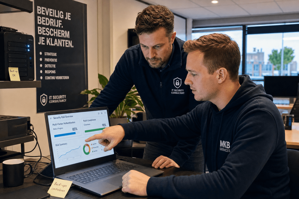 Welke quick wins in IT beveiliging leveren binnen 30 dagen het meeste risicoreductie op voor een&nbsp;mkb-bedrijf?