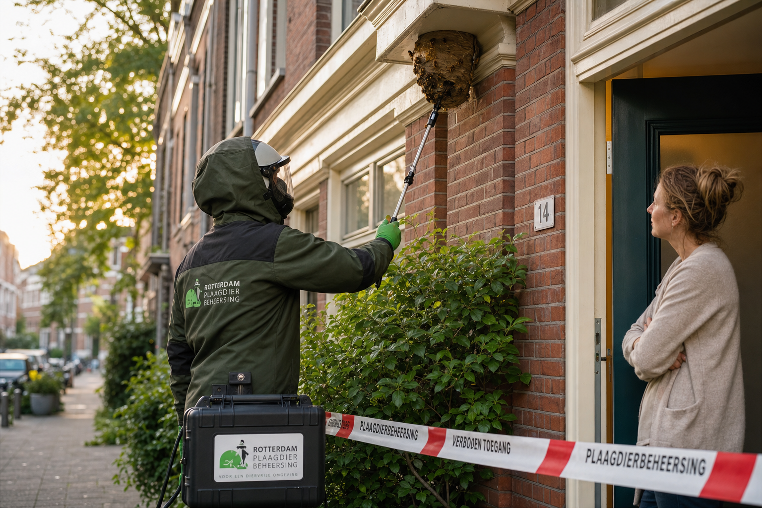 Wespenbestrijding in Rotterdam
