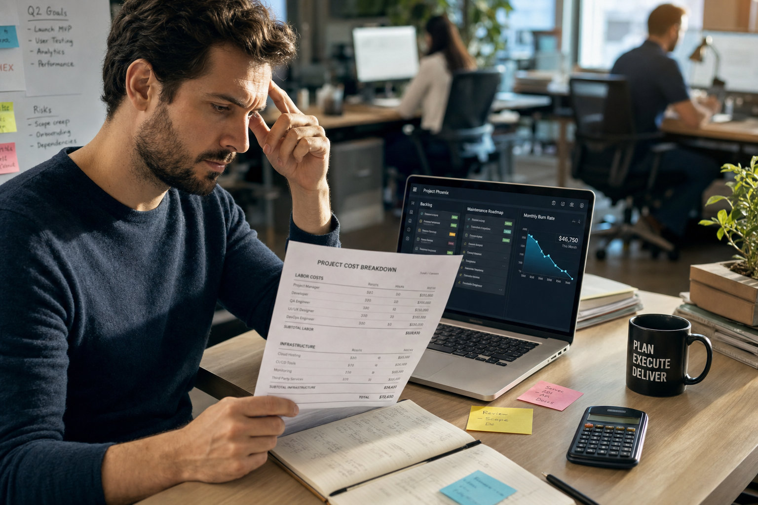 Software development budget planning