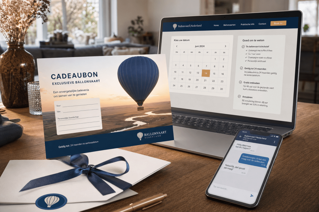 Hoe kies je het beste ballonvaart cadeau (cadeaubon) en waar moet je op letten bij geldigheid, flexibiliteit en&nbsp;annuleren?