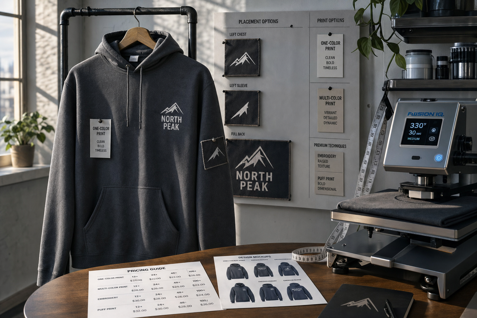 Druktechnieken voor kleding
